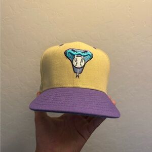 Arizona diamond backs fitted hat.